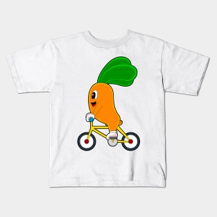 Carrot Bicycle Kids T-Shirt